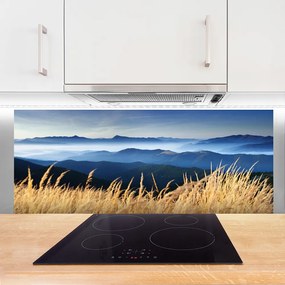 Panel Szklany do Kuchni Złociste Łany Zboża