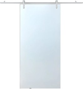 Naścienne drzwi przesuwne CLEAVER - wys. 205 × szer. 83 cm - Szkło hartowane