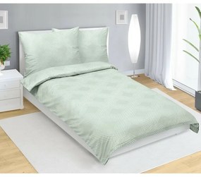 Bellatex Pościel satynowa Linie mięta , 140 x 220cm, 70 x 90 cm, 140 x 220 cm, 70 x 90 cm