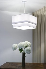 Lampa wisząca KWADRO DUO 010 51x47cm biała BPS KONCEPT