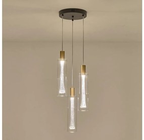 LED Żyrandol na lince LED/21W/230V 3000K