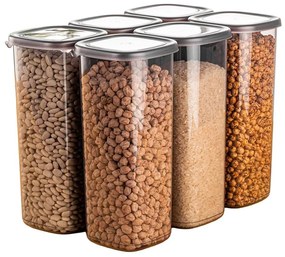 Pojemniki 6 szt. na żywność Fresco – Hermia