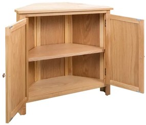 Narożna szafka stojąca dębowa W1-F37