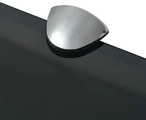 Czarna półka szklana 30x20 - Imker