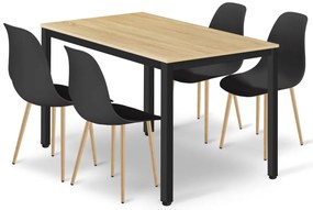 Komplet mebli stół + 4 krzesła H1-C91