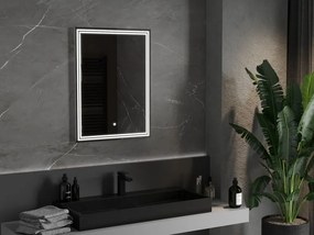 Mexen Taco lustro łazienkowe podświetlane 60 x 80 cm, LED 6000K, antypara - 9805-060-080-611-00