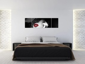 Obraz - Kobieta w kapeluszu (170x50 cm)