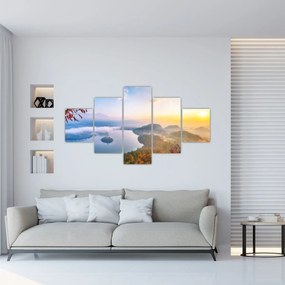 Obraz - Jezioro Bled (125x70 cm)