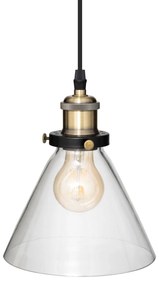 Lampa nad stół industrialna Alak, 4-punktowa, Ø 18 cm