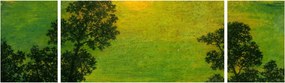 Obraz - Imitator of Ralph Albert Blakelock, Moonlight, reprodukcje (170x50 cm)