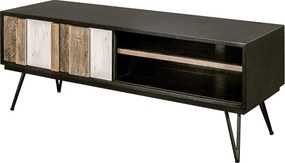 Komoda 150x55x45 cm czarna adesso adesl01