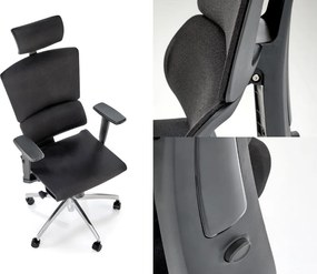 Ergonomiczny fotel gabinetowy Marcus Halmar, zgodny z normą BHP