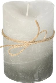 Świeca Dorotea 10cm dark grey cristal