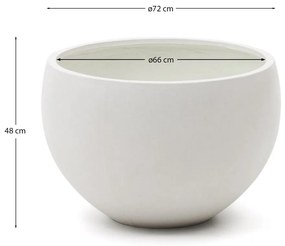 Doniczka z cementu ø 72 cm Grau – Kave Home