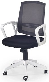 Czarny fotel obrotowy L7-Z50