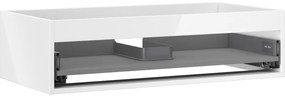 Mexen Box-A korpus szafki podumywalkowej 90 cm, 1 szuflada, biały połysk - 91AX0-0900-235-1-00