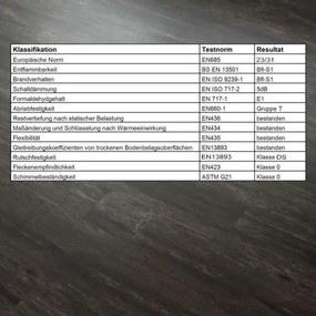 Podłoga winylowa STILISTA 20 m2 - dąb ciemnoszary