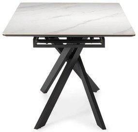 Rozkładany stół z dodatkowym blatem z ceramicznym blatem 89,5x160 cm Belma – Marckeric