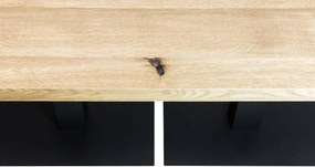 Podwójny stół restauracyjny Flat Double 140