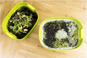 Beżowy kompostownik Urbalive – Plastia