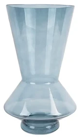 Niebieski szklany wazon PT LIVING Glow