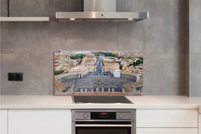 Panel Szklany Rzym Watykan plac panorama