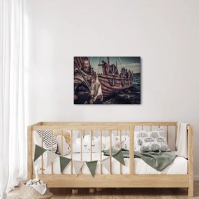 Obraz - Wiking (70x50 cm)