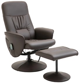 HOMCOM Fotel do masażu, taboret, fotel telewizyjny