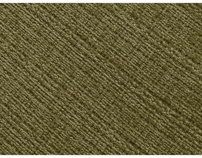 Narożnik z tkaniny szenilowej (prawostronny/z szezlongiem) w kolorze khaki Leonore – Bobochic Paris