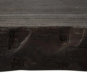 Ciemnobrązowa ławka Clyde – WOOOD