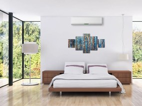 Obraz - Zimowy las (125x70 cm)