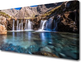 Zdjęcie na płótnie Potężna Kaskada Wodna