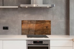 Szklany Panel Sęki na Drewnianej Desce