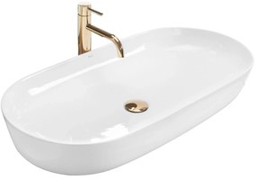 Umywalka Nablatowa REA CLEO 81 White
