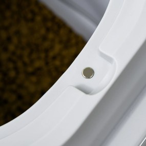 PawHut Składany pojemnik na suchą karmę, do 25 kg, z akcesoriami, 44x32x37cm, Szary