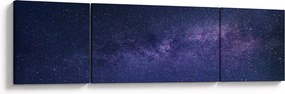 Obraz nocnego nieba (170x50 cm)