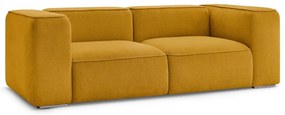 Sofa w kolorze ochry 255 cm Zephyr – Bobochic Paris