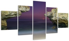 Obraz - klif morski (125x70 cm)