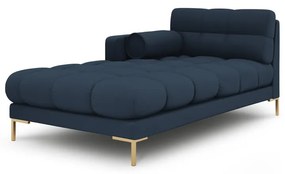 Ciemnoniebieski szezlong (prawostronny) Bali – Cosmopolitan Design