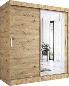 Szafa przesuwna dąb artisan 180 cm L8-E19
