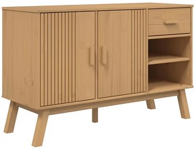 Klasyczna brązowa komoda na nóżkach L4-W88