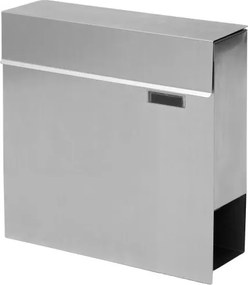 Wisząca skrzynka na listy ze stali nierdzewnej