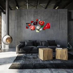 Obraz warzyw (125x70 cm)