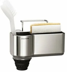 Simplehuman Uchwyt na gąbkę i szczoteczkę, stal nierdzewna