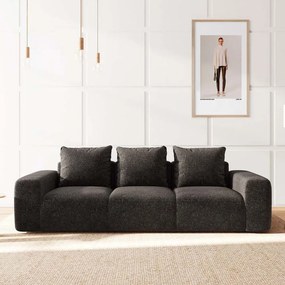 Antracytowa sofa 287 cm Monce – Rodier