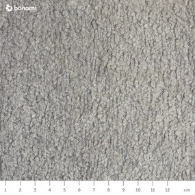 Szara rozkładana sofa z materiału bouclé 215 cm Patti – Bonami Selection