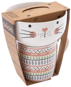 Porcelanowy zestaw kubka i miski 2 szt. 350 ml – Orion