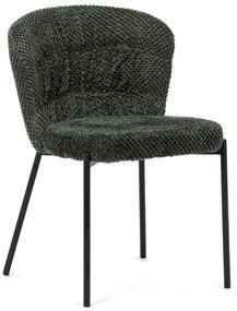 Zestaw krzeseł do jadalni Bouclé CT-W1077 GRN2, 4szt.
