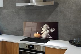 Panel Kuchenny Szklany Modlitwa Anioła przy Świecy