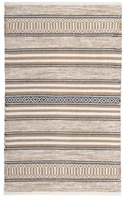 Beżowy bawełniany dywan odpowiedni do prania 70x140 cm – Casa Selección